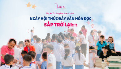 Ngày hội Thúc đẩy văn hoá đọc của dự án Trường học Hạnh phúc sắp trở lại